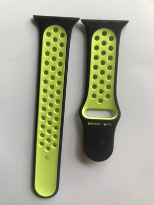 Original Apple watch Nike Sport Band 38mm 40mm 41MM NEW S11 42MM Black/Volt ML