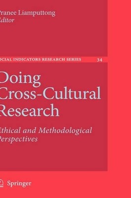 Doing Cross-Cultural Research - 9781402085666