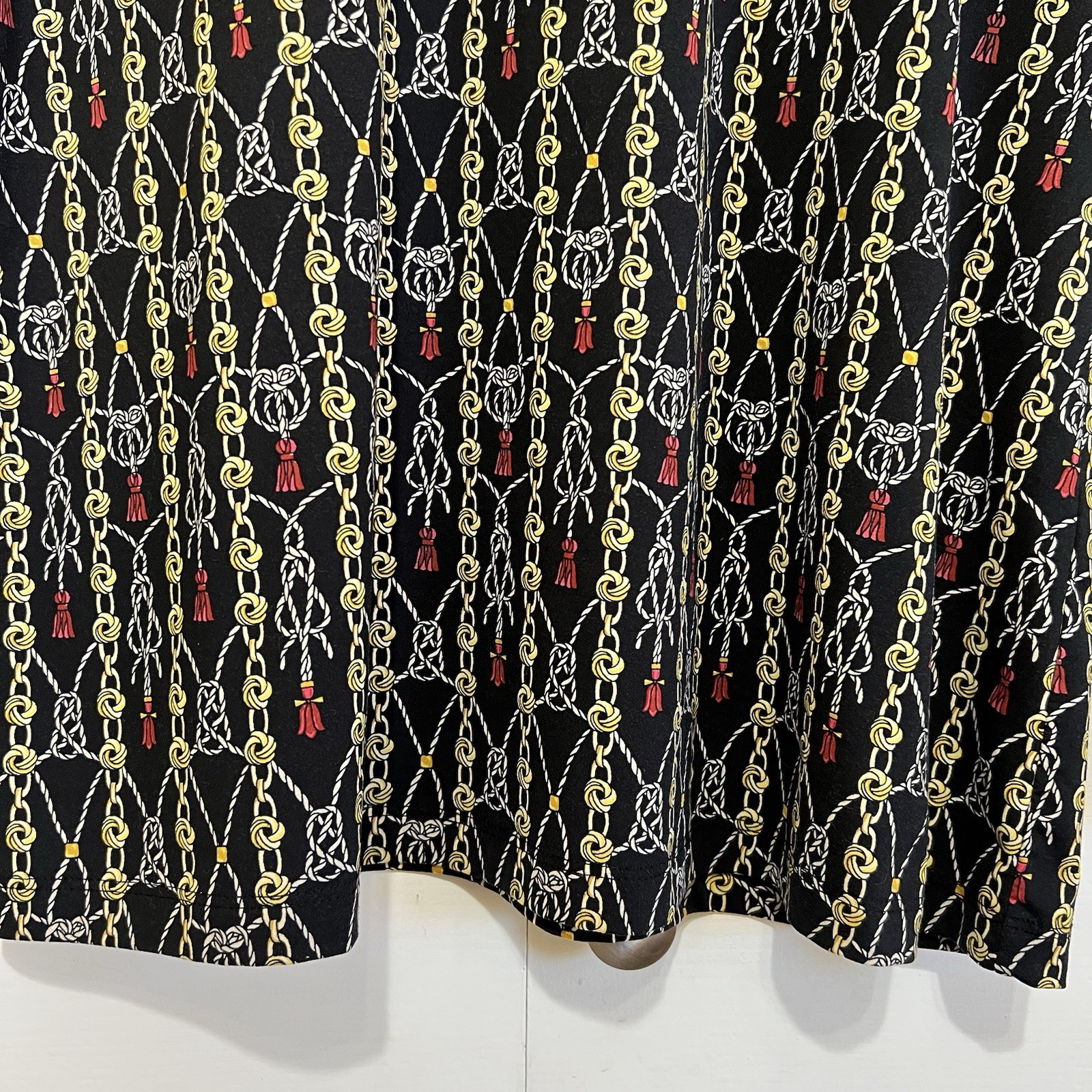 J. McLaughlin Catalyst Chain Pattern Turtleneck L… - image 7