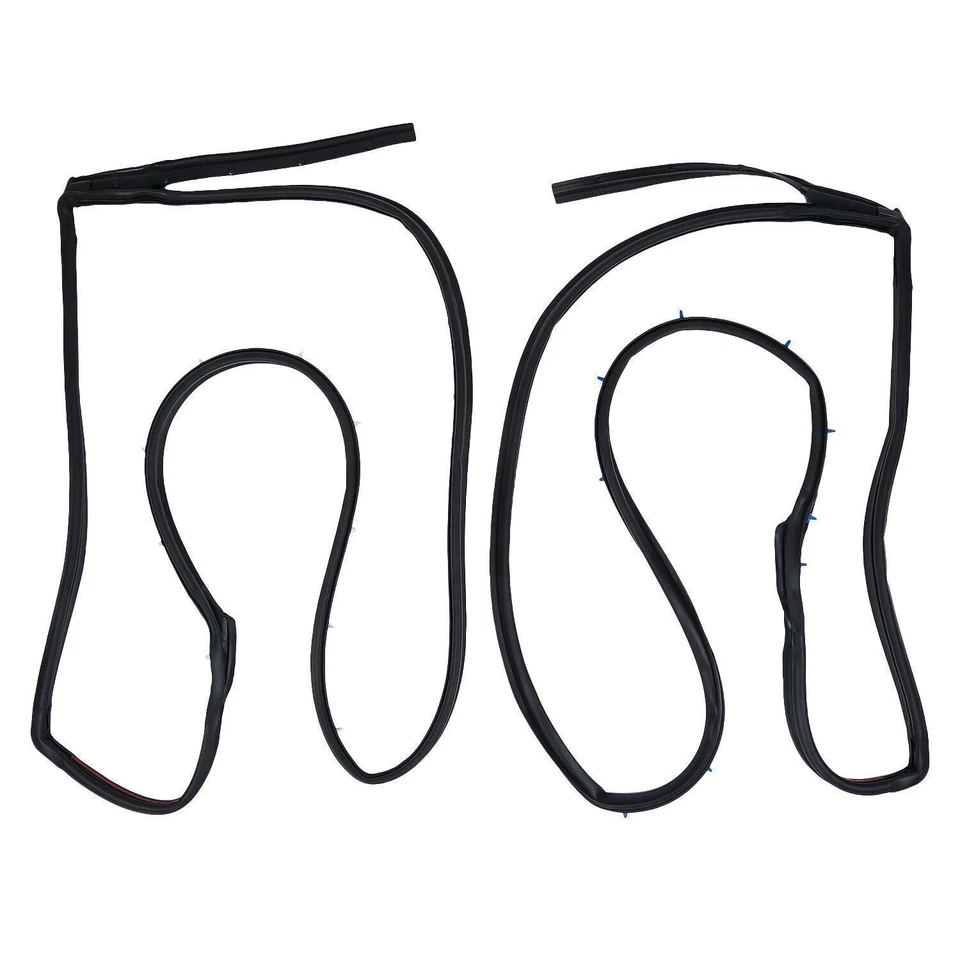 Vedação traseira direita aberta porta esquerda + direita para Nissan SENTRA 2013-19 - Imagem 2 de 4