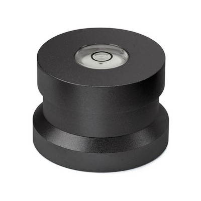 Dynavox ASP3 Single Platten-Puck Schwarz - Aluminium mit Libelle