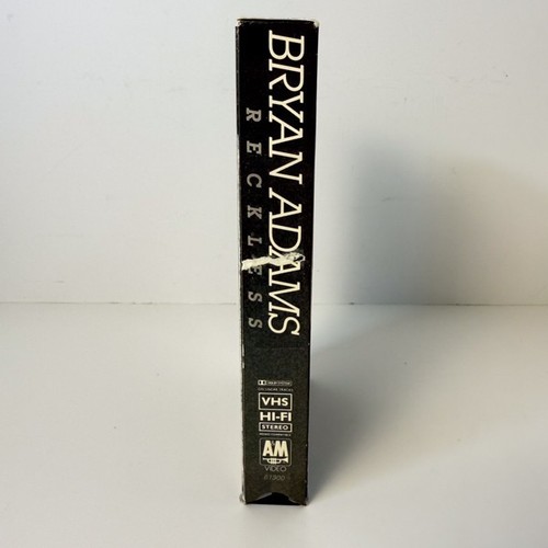 Bryan Adams~Reckless~Summer of '69~Heaven~Classic Rock~1984~VHS Film~gebraucht - Bild 4 von 8