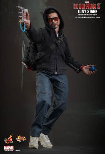 Hot Toys Tony Stark 1/6 Normal Ver. Limited Collectible Action Figure In Stock - Picture 12 of 14