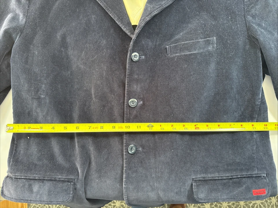 Chaqueta Blazer Patagonia Palabra Hablada Pana Azul Marino Para Hombre XL Rara Foto 3 de 4