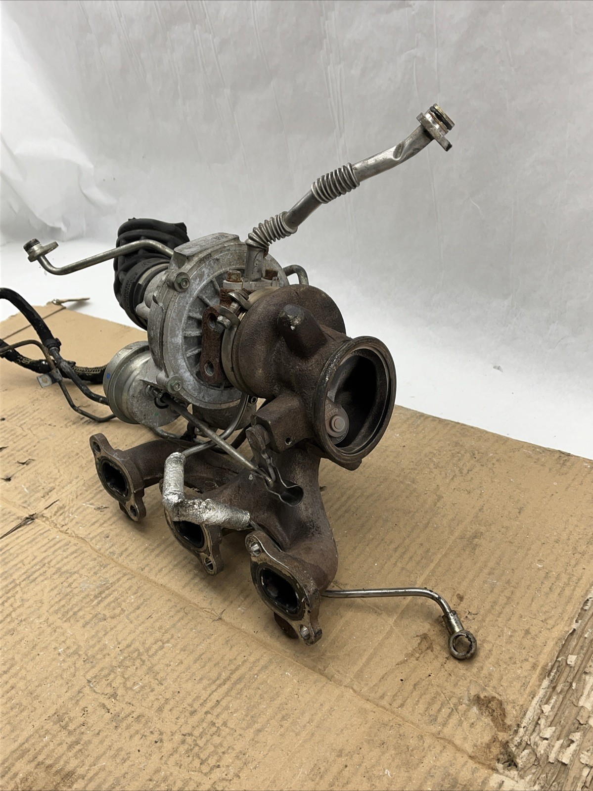 2014 - 2019 MASERATI Quattroporte 3.0L LEFT TURBOCHARGER 297712 1044T12-2649C15