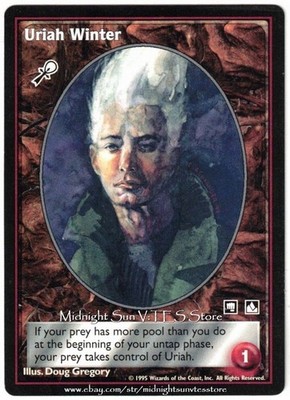 Uriah Winter Caitiff Vampire: The Eternal Struggle V:TES VTES Vampire CCG