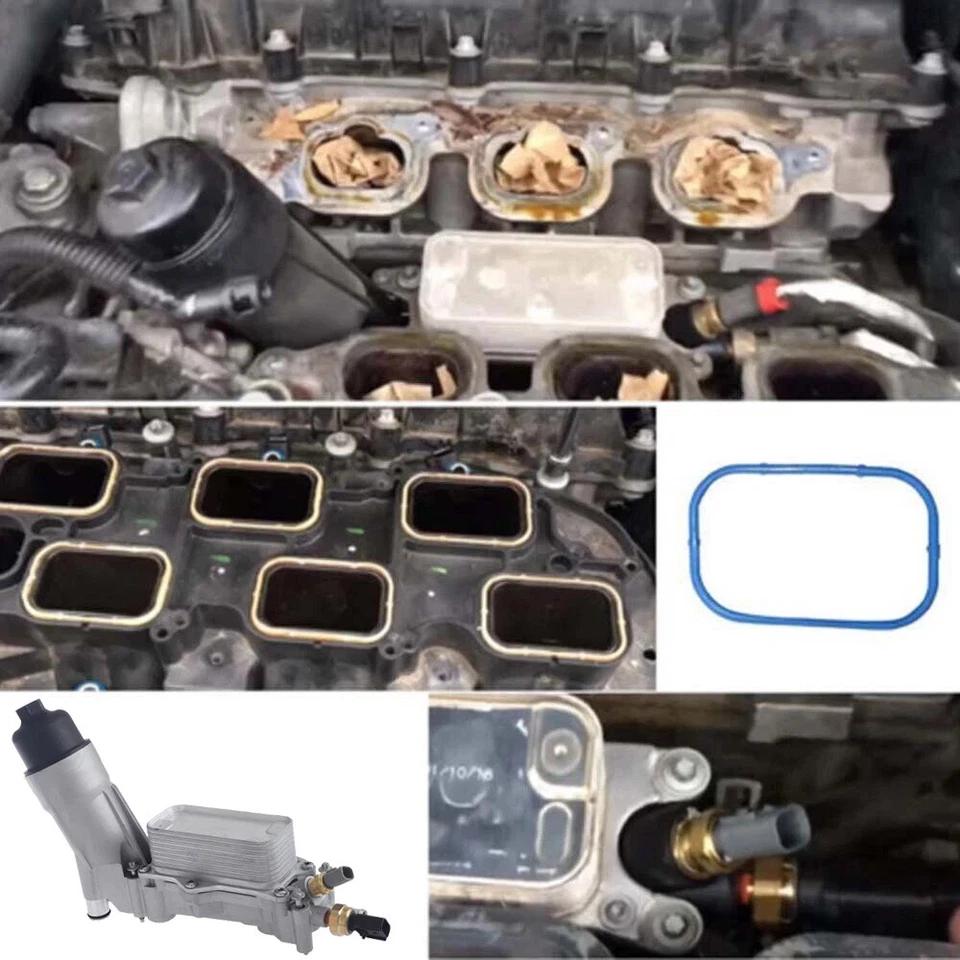 Engine Oil Filter Housing Assembly For 2011-2021 Dodge Challenger 3.6 Aluminum - Image 4 of 4