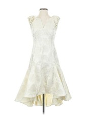 NWT Halston Heritage Women Ivory Cocktail Dress XXS