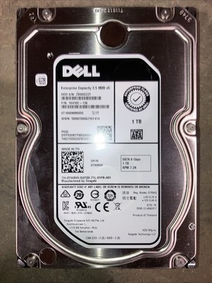 Seagate Exos 7E8 1TB ST1000NM0055 Hard Drive SATA 7200RPM 3.5'' TESTED & WIPED