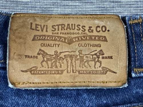 Levis Orange Tab Youth Jeans 22x21 Distressed Medium Wash Vintage 80s 90s - Picture 16 of 16