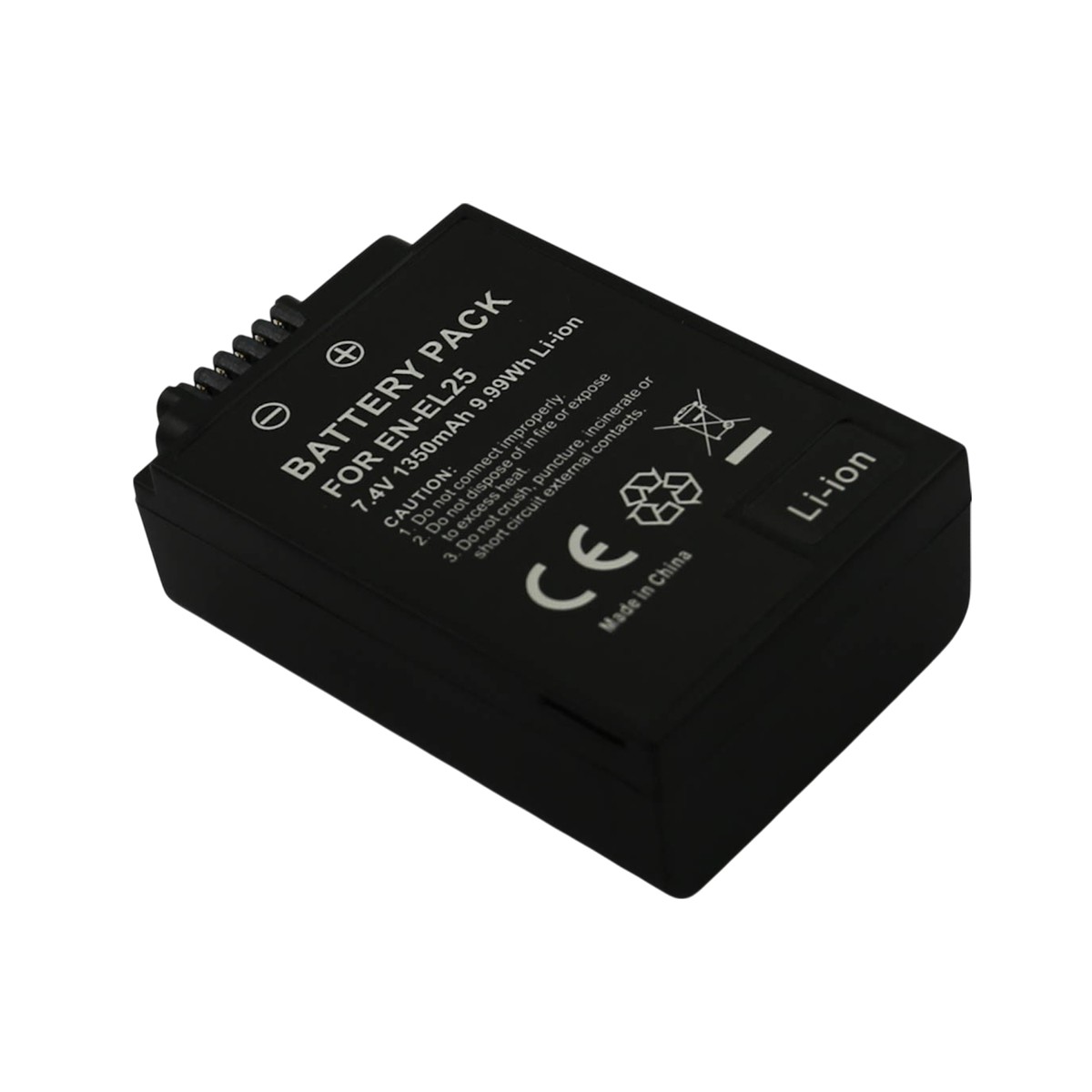 Batterie pour Nikon EN-EL25 Avizar 7.4V idéale pour voyage et vlogging