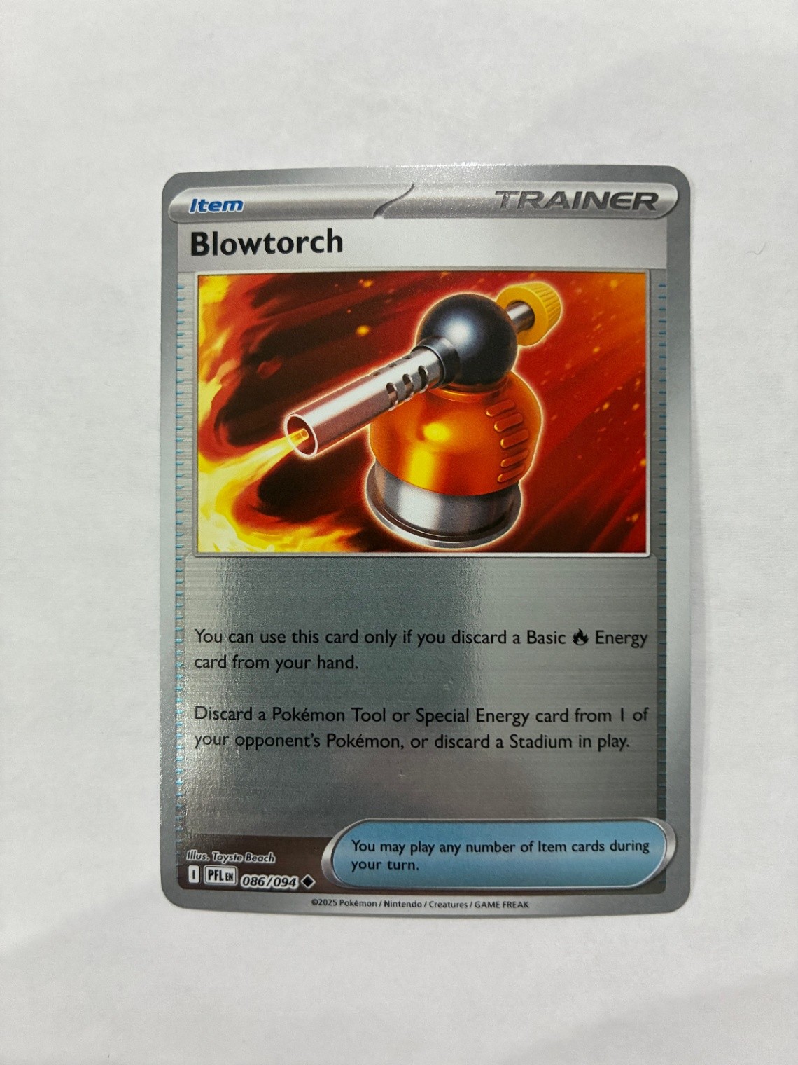 Blowtorch - Uncommon ME02: Phantasmal Flames 086/094 NM