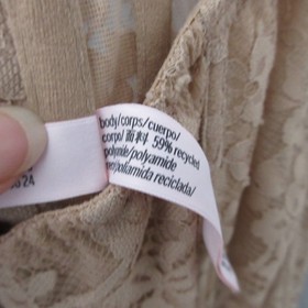 Victorias Secret Classic Corset Bustier Lace Beige Lace Up Romantic Renaissance