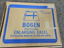 New Bogen 11x14 Adjustable 2 Blade Professional Enlarging Easel in Box