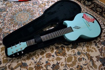 Acoustic Guitar Enya Nova Go Light Blue