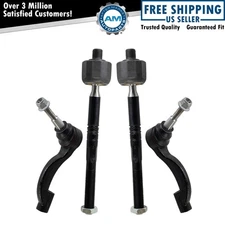Inner and Outer Tie Rod Set For 2013-2019 Cadillac ATS