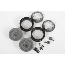 Axial 1.9 Mw19 Beadlock Wheels - Gray 2pcs Axi43005 Rc Tire