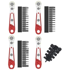 Ratchet Two-way Telescopic Screwdriver Set Two-way Multifunctional Bit HeadTool