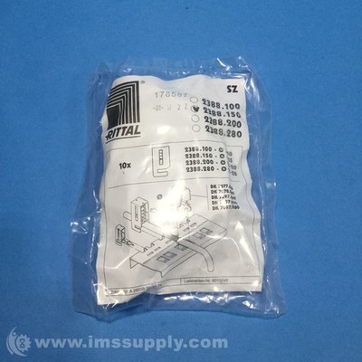 Rittal 2388.150 Shielding Bracket, 4-15 mm Cable , Bag of 10 8644