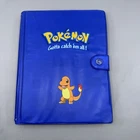 Pokemon Gotta Catch ‘Em All Blue Charmander Card Binder Vintage 1999