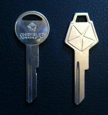 Mopar Key Blank Set NOS 1968-1989 One Pair Ignition & Trunk