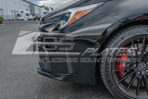 Parachoques delantero gancho de remolque soporte de licencia placa EOS para Toyota GR Corolla 23-up - Imagen 7 de 7