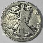 1916-S Walking Liberty Half Dollar - Circulated Semi-Key 50C; Y034