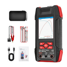 2000W Solar Panel Tester, 2-In-1 MPPT Photovoltaic Meter  60000-Count Digital M