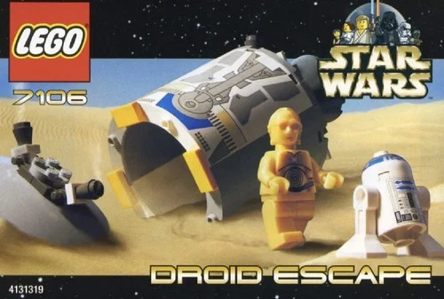LEGO Star Wars Droid Escape 7106 – Complete Set w/ Original Box & Instructions