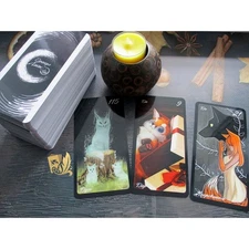 ОРАКУЛ ЛИСЫ (ФОКСИ) 125 КАРТ (FOXY'S ORACLE)russian cards.