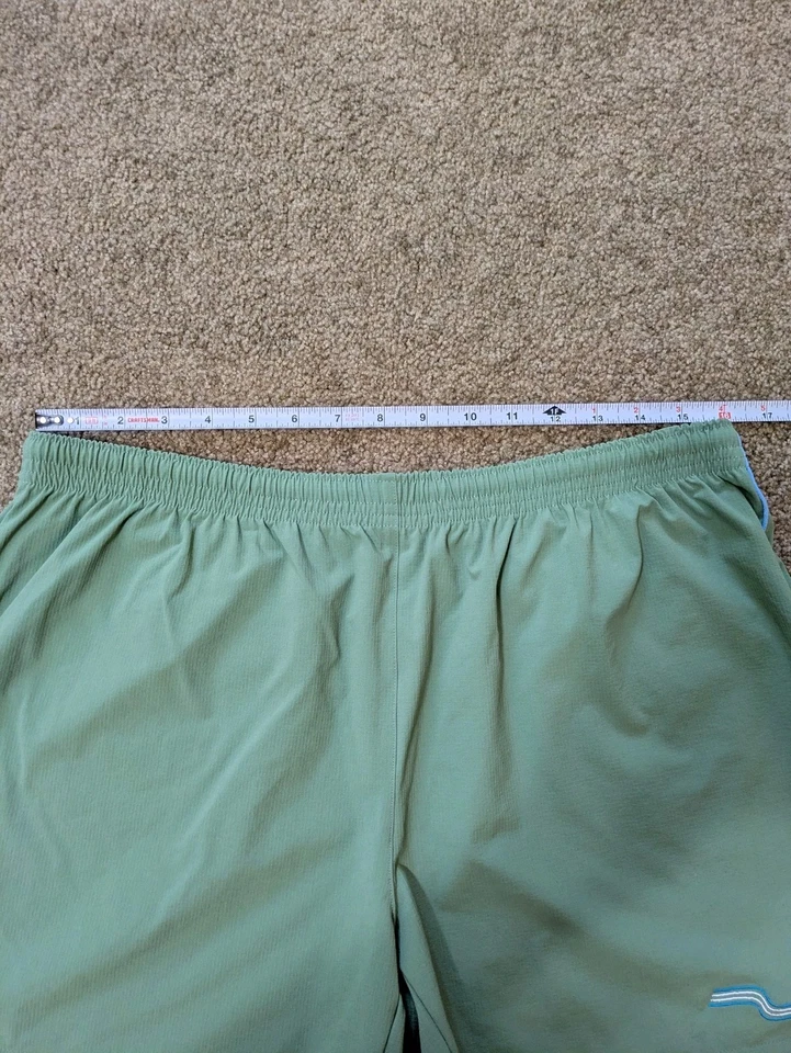 Pantalones cortos para mujer Wise River grandes verdes con cordón bolsillo Foto 3 de 4