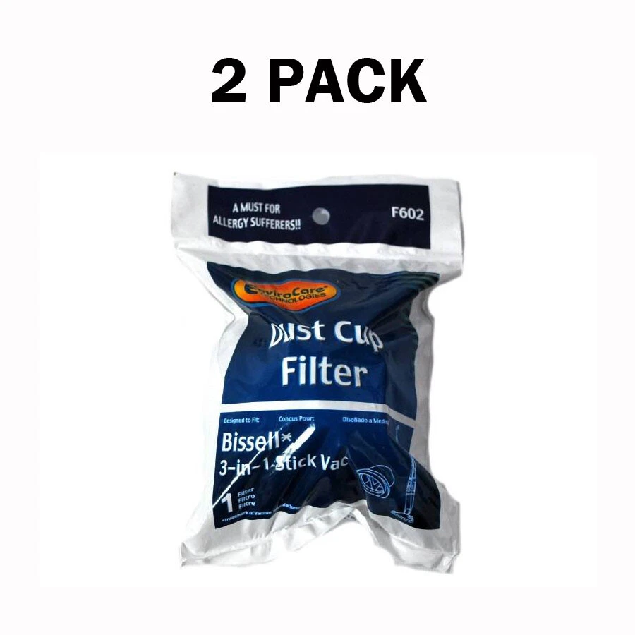 (2) Filter Fits For Bissell 3 in 1 stick Vac 38B1 Filter 203-7423, 2037423 - Imagem 2 de 2