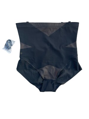 HONEYLOVE Super Power Brief Shapewear (With Straps) in Black, Size XL
