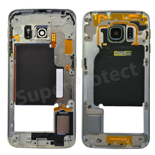 Genuine Samsung Galaxy S6 Edge G925F Mid Frame Bezel Chassis Metal Replacement - Picture 7 of 7