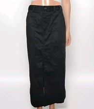 A New Day Women's New Size Medium Maxi Skirt Slit Front Elastic Waist E8