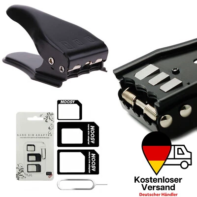 3 in 1 Universal Sim Karten Schneider Stanze Cutter Sim / Mikro / Nano Adapter - Bild 1 von 4