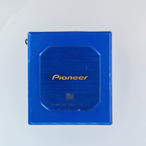 Pioneer PMD-P5 MiniDisc Player – Blue Compact Design [626] [FOR PARTS / REPAIR]