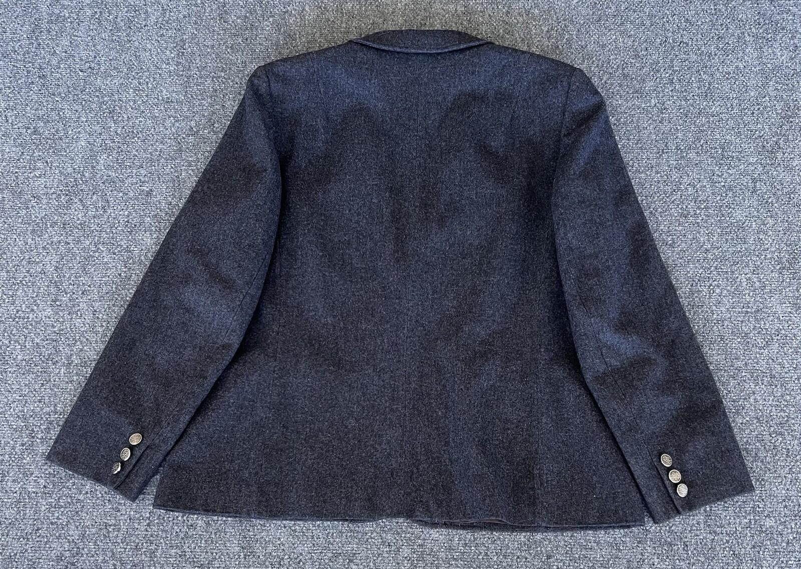 Pendleton Womens Blazer Gray Wool 2 Button Career… - image 2