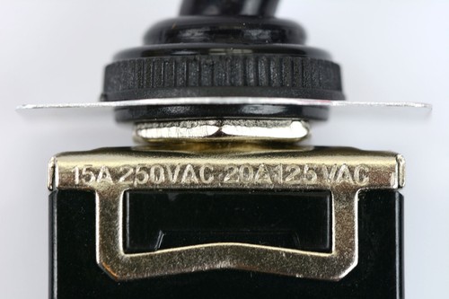 2 piezas 20A 125V interruptor de conmutación (ON)-OFF-(ON) SPDT 3 terminales momentáneos 2 lados + arranque - Imagen 5 de 5