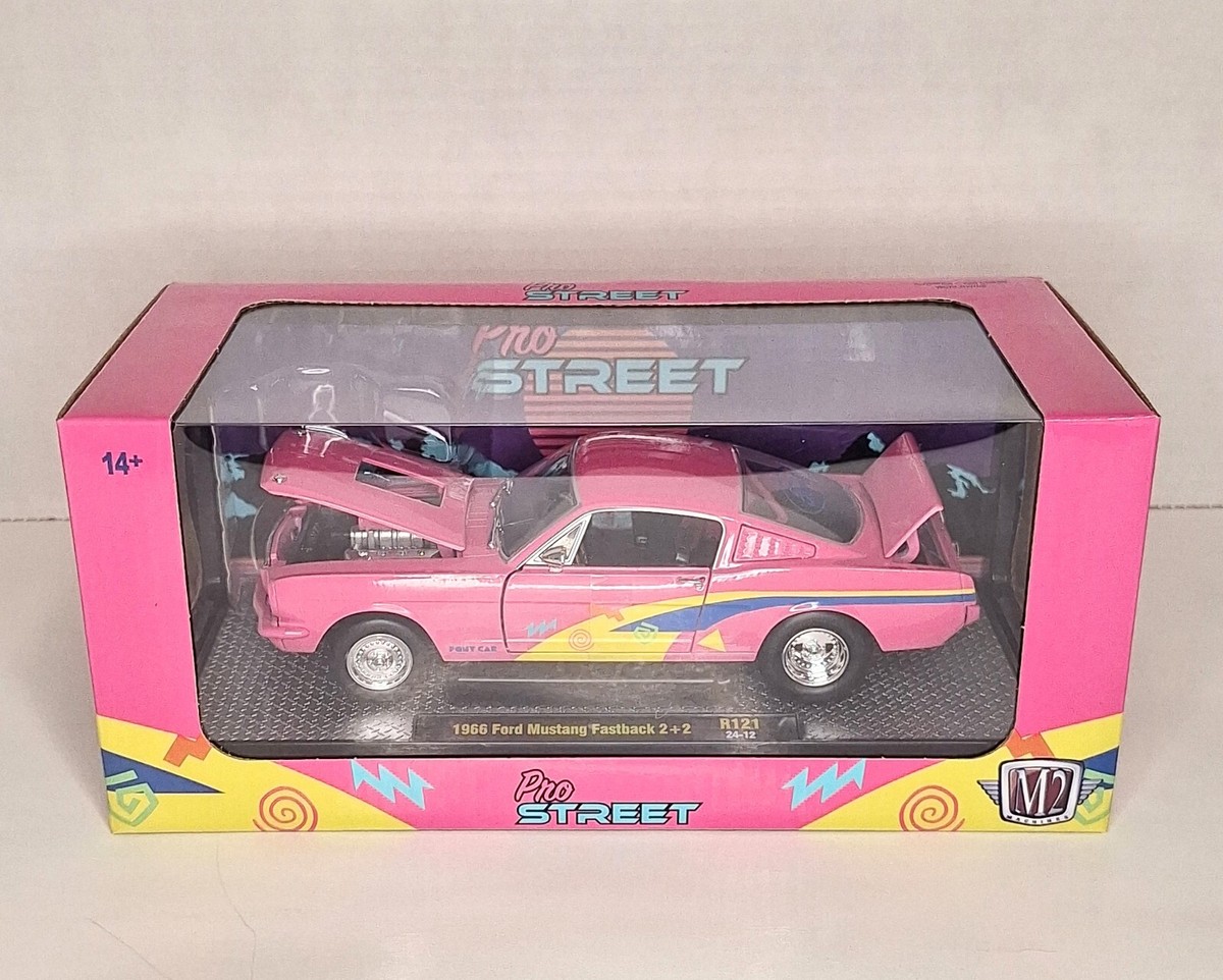 ●M2 Machines 1966 Ford Mustang チェイス New M2 Machines CHASE 1966 Shelby GT350 Ford Mustang 1:24