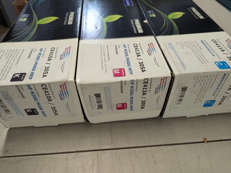 ✨Set of 3 Compatible Toner HP 305A for HP LaserJet Pro 300 400 MFP M375nw CMK - Image 2 of 3