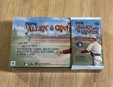 **THICK 2024 Topps Allen & Ginter HOBBY Hot Pack Relic Auto Rip Book DNA ?!?!?**