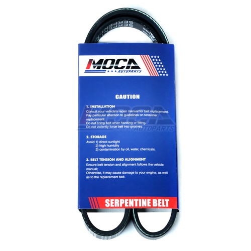 Timing Belt Kit Drive Belt 3PK635 4PK865 5PK980 for 88-90 Toyota Corolla 1.6L l4 - Picture 2 of 7