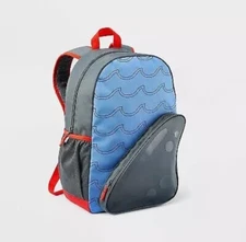 Kids Shark Backpack 16, 3/4” Height Fits Up To 15” Laptop By Cat & Jack