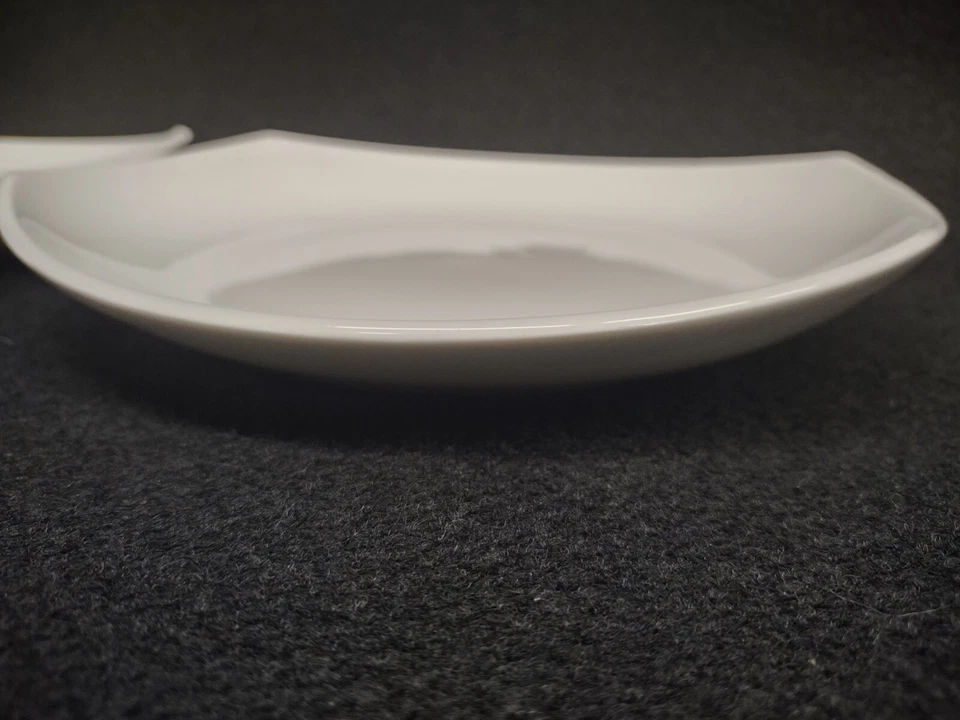 Juego de 2 platos clásicos de ensalada de fiordo DANSK blancos 8,5" Foto 2 de 4