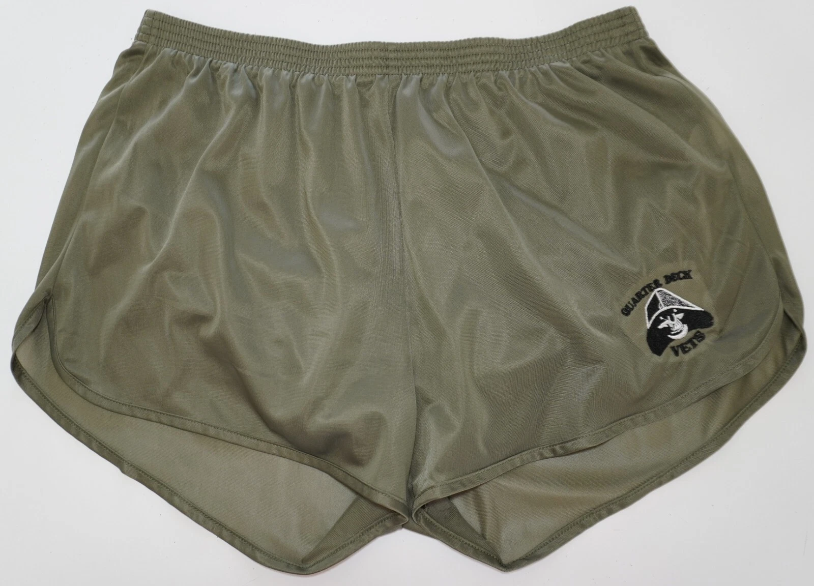 MEN'S NYLON FATIGUE GREEN "QUARTER DECK VETS" RUNNING SHORTS 2XL
Opens in a new window or tab