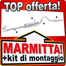 Scarico Completo per SUZUKI VITARA WAGON 1.6 4x4 1991-1995 Marmitta