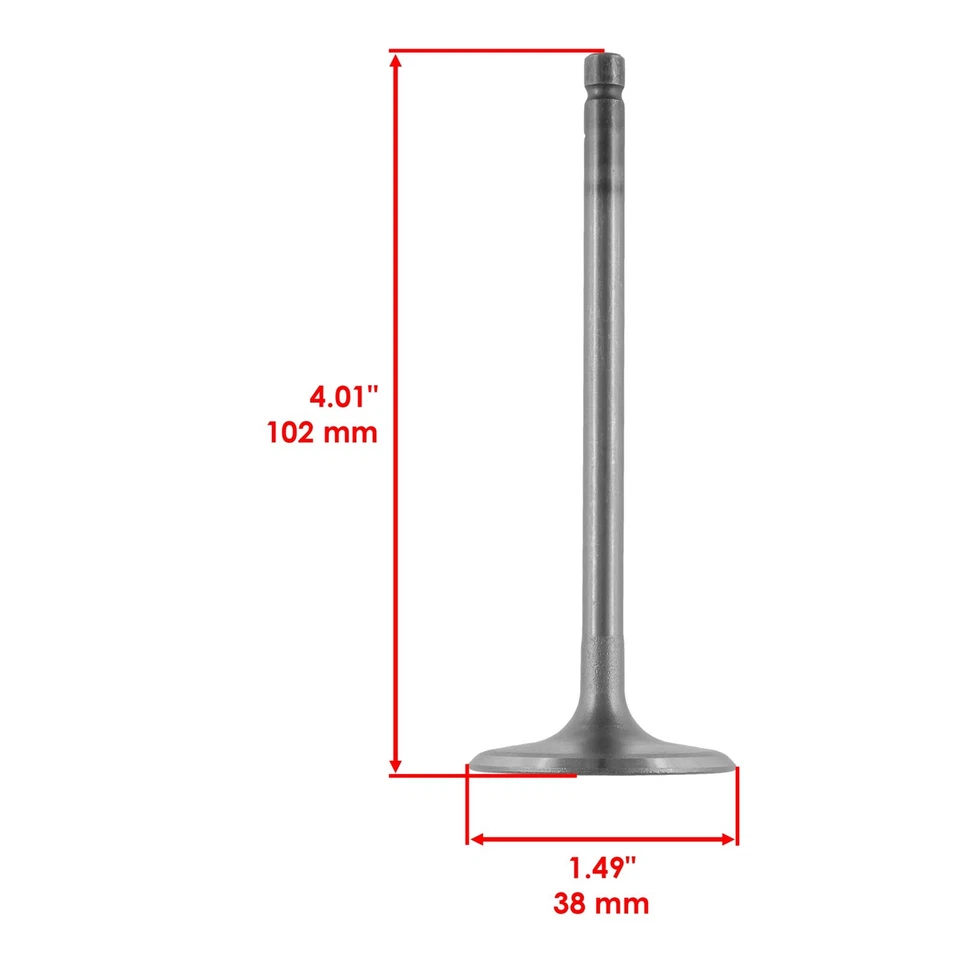 2x Kit de válvula de admisión para Yamaha Viking 700 YXM700 4x4 2014 2015 2016 2017-2022 Foto 2 de 4