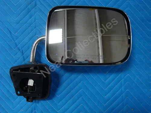 NOS OEM 6x9" Dodge Van 150 250 Manual Chrome Mirror 1992-93 Right Hand 55075000