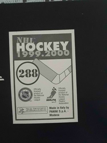 Panini NHL Hockey 1999 2000 99 00 ELIGE CUALQUIER PEGATINA CASI NUEVA/COMO NUEVA #201-360# - Imagen 161 de 297